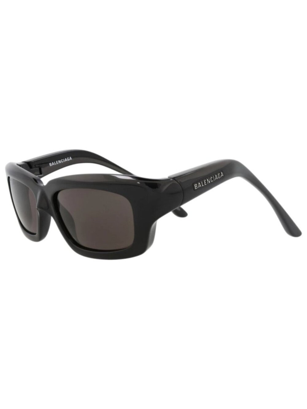 New Balenciaga Women's Sunglasses Cat Eye Bio Injection Frame Fuchsia Fuchsia